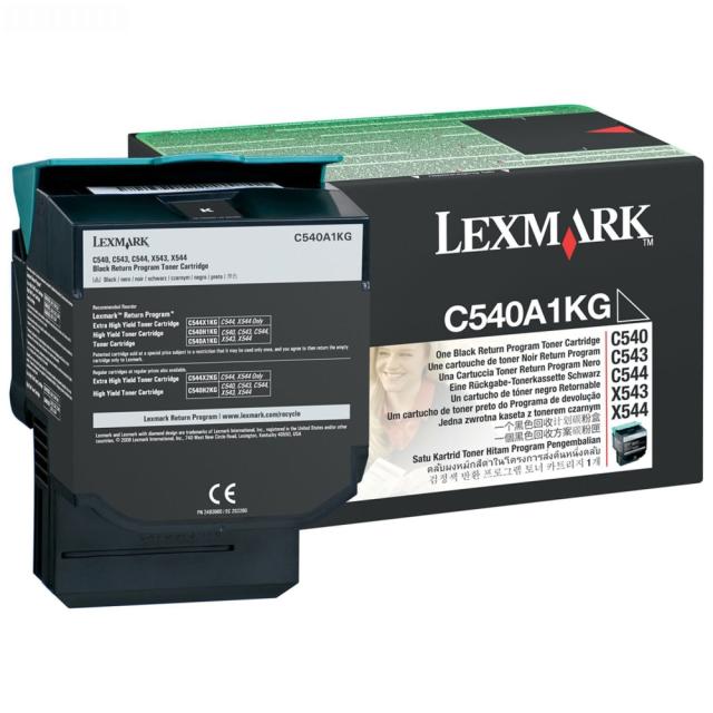 Консуматив Lexmark C54x, X54x Black Return Programme Toner Cartridge (1K)