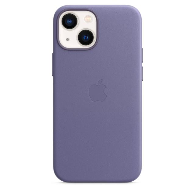 Калъф Apple iPhone 13 mini Leather Case with MagSafe - Wisteria