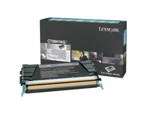 Консуматив Lexmark C736, X736, X738 Black High Yield Return Program Toner Cartridge