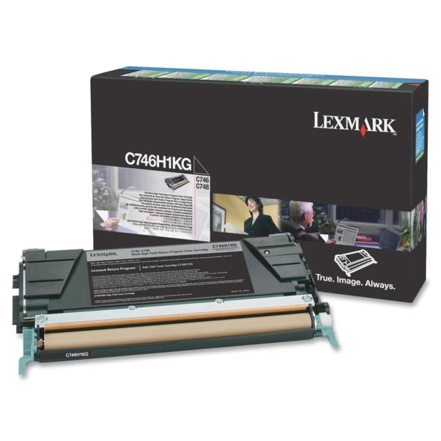 Консуматив Lexmark C746, C748 Black High Yield Return Program Toner Cartridge