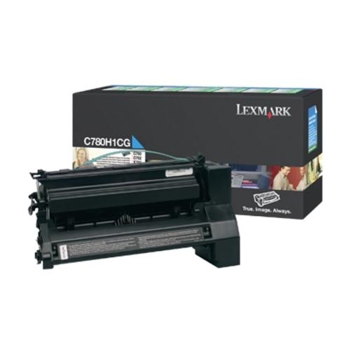Консуматив Lexmark C780, C782 Cyan High Yield Return Programme Print Cartridge (10K)