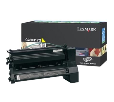 Консуматив Lexmark C780, C782 Yellow High Yield Return Programme Print Cartridge (10K)