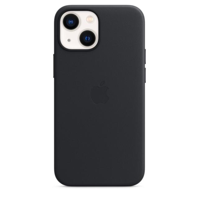 Калъф Apple iPhone 13 mini Leather Case with MagSafe - Midnight