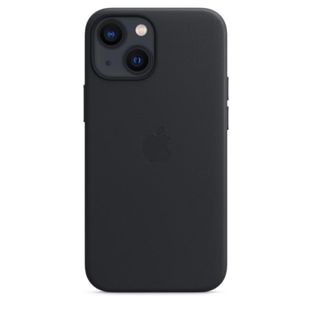 Калъф Apple iPhone 13 mini Leather Case with MagSafe - Midnight