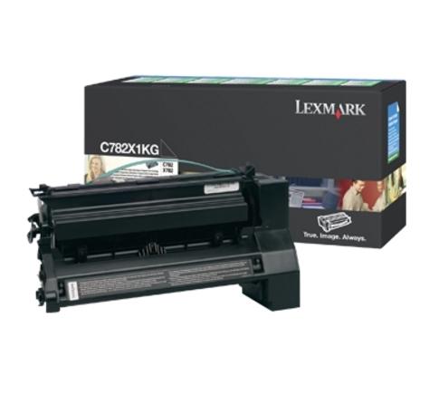 Консуматив Lexmark C782 Black Extra High Yield Return Programme Print Cartridge (15K)