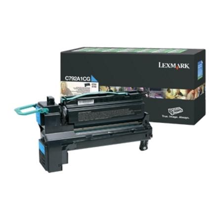 Консуматив Lexmark C792, X792 Cyan Return Program Print Cartridge (6K)