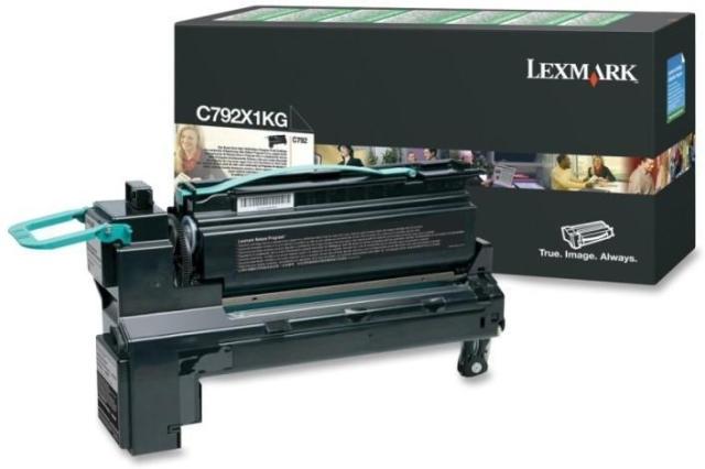 Консуматив Lexmark  C792 Black Extra High Yield Return Program Print Cartridge (20K)