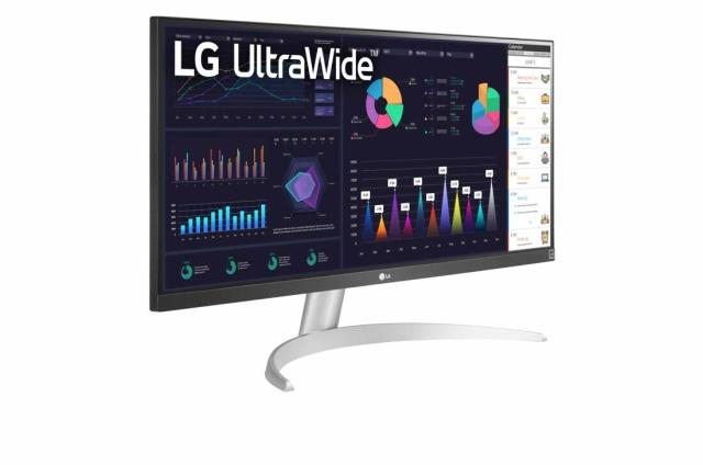 Монитор LG 29WQ600-W, 29" (73.66 cm) UltraWide, IPS, 100Hz, 250 cd/m², 5ms (GtG at Faster), Flicker Safe, HDMI ,DP, USB Type-C