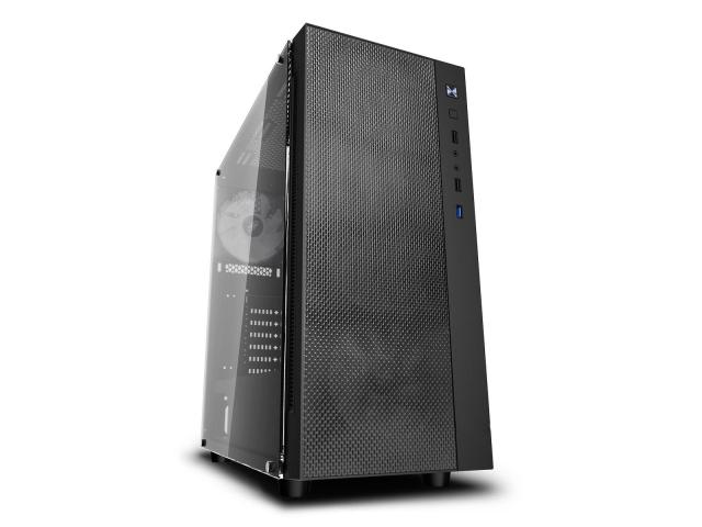 Кутия Estillo MATREXX 55 MESH ADD-RGB 4F, Middle Tower. 1 x USB 3.0; 2 x USB 2.0; 1x HD Audio, ATX