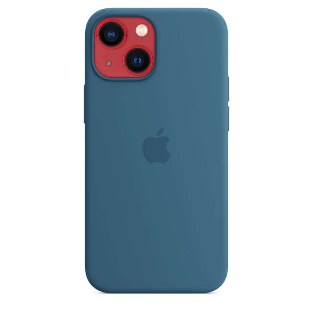 Калъф Apple iPhone 13 mini Silicone Case with MagSafe - Blue Jay