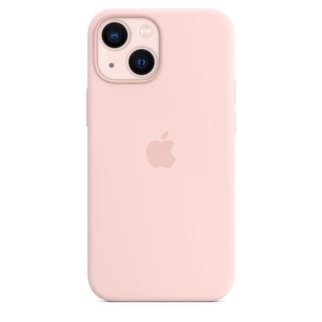 Калъф Apple iPhone 13 mini Silicone Case with MagSafe - Chalk Pink
