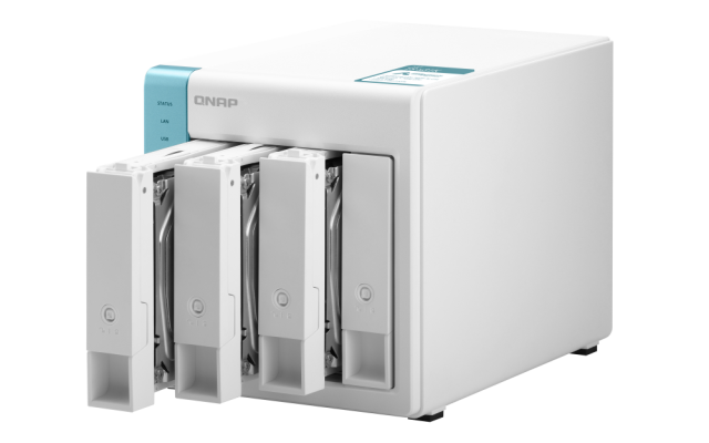 Мрежов сторидж QNAP 4 BAY, Alpine AL214, 4-core, 1.7GHz, 1GB DDR3, 512MB Dual boot OS protection , 2.5" 3.5" USB 3.0 USB 2.0 GB GBIT 0, 1,RAID 