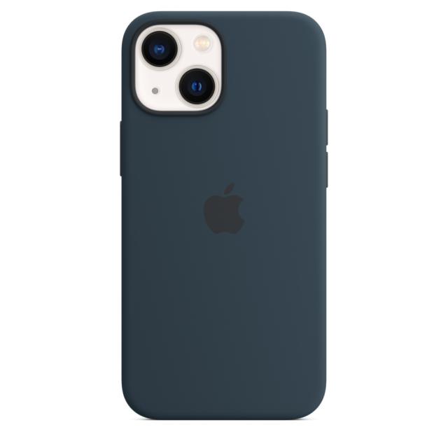 Калъф Apple iPhone 13 mini Silicone Case with MagSafe - Abyss Blue