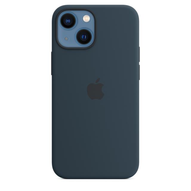 Калъф Apple iPhone 13 mini Silicone Case with MagSafe - Abyss Blue