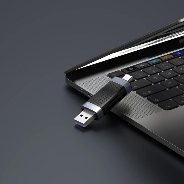 Четец за карти Orico Card Reader, SD/MicroSD/CF, USB 3.0 Type-A