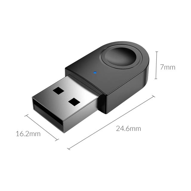 Orico блутут адаптер Bluetooth 5.0 USB adapter, black