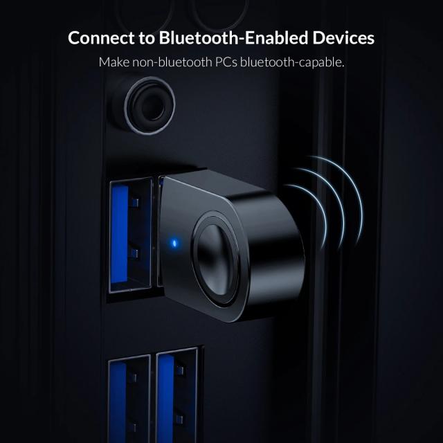 Orico блутут адаптер Bluetooth 5.0 USB adapter, black