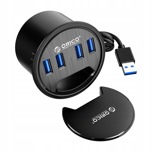 Хъб за бюро Orico Desktop grommet USB 3.0 HUB, 4 port