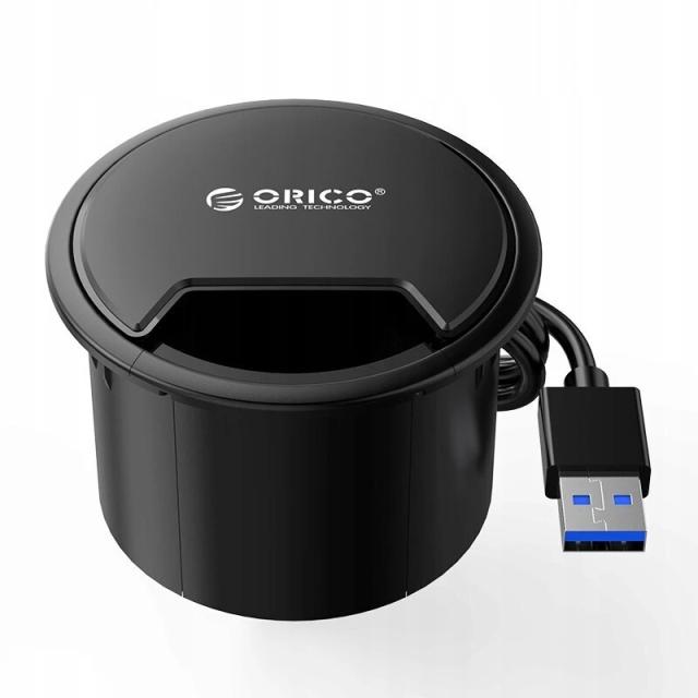 Хъб за бюро Orico Desktop grommet USB 3.0 HUB, 4 port