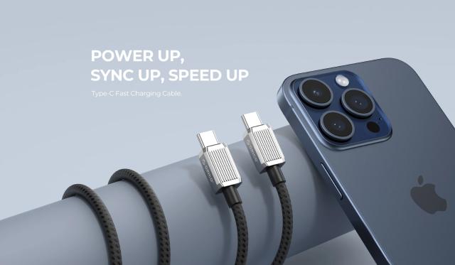 Kабел Orico USB Type-C към USB Type-C PD 60W Charging 1.0m Black