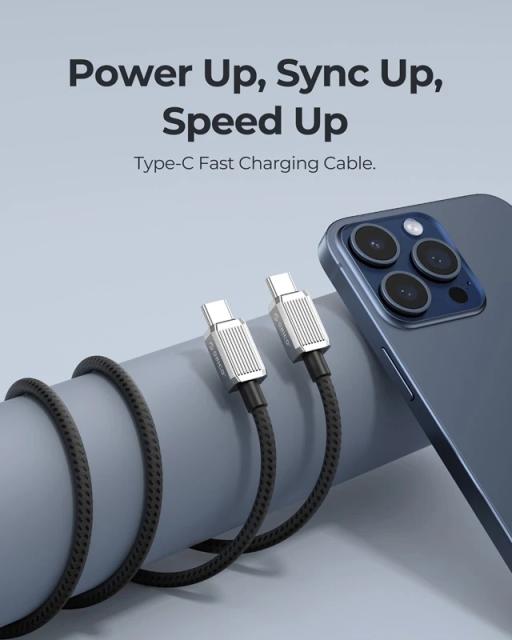 Kабел Orico USB Type-C към USB Type-C PD 100W Charging 2.0m Black