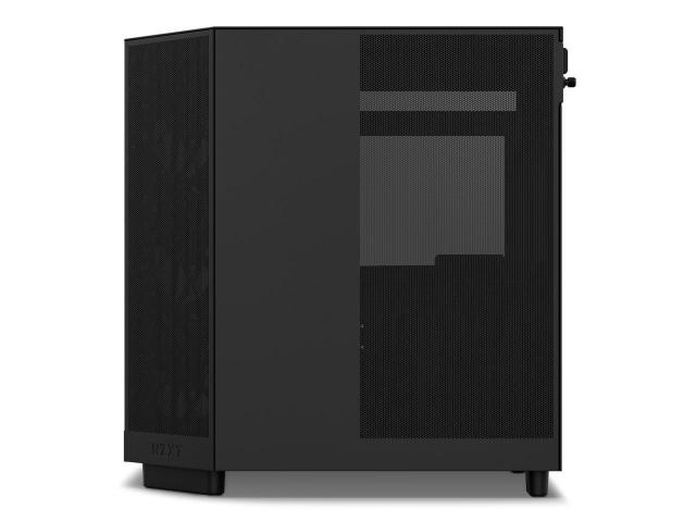 Кутия NZXT H6 Flow Matte Black, Middle Tower, 2x USB 3.2 Gen 1, 1x USB 3.2 Gen 2 Type-C, ATX, Micro-ATX, Mini-ITX