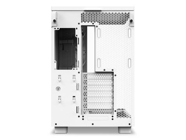 Кутия NZXT H6 Flow Matte White, Middle Tower, 2x USB 3.2 Gen 1, 1x USB 3.2 Gen 2 Type-C, ATX, Micro-ATX, Mini-ITX