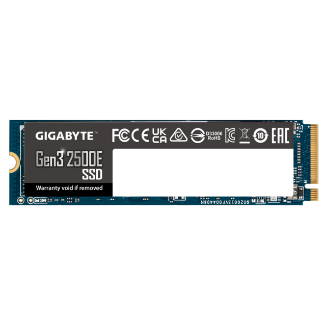 Gigabyte 2500E SSD 2TB M2 NVMe PCI-E 2280