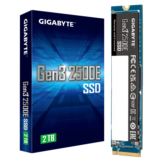 Gigabyte 2500E SSD 2TB M2 NVMe PCI-E 2280