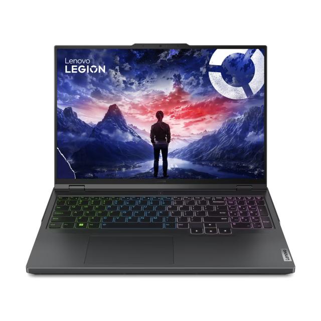 Лаптоп Lenovo LEGION PRO 16IRX9, Intel Core™ i7-14700HX 20C (2.1 / 5.5GHz 33MB), 16.0" (40.64 cm) WQXGA IPS 240Hz, GeForce RTX4070 8GB GDDR6, 32GB  DDR5, SSD 1TB PCIe 4.0x4 NVMe, Free DOS