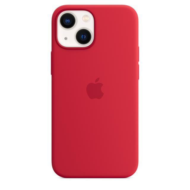 Калъф Apple iPhone 13 mini Silicone Case with MagSafe – (PRODUCT)RED