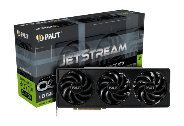 Видео карта PALIT RTX4070 TI SUPER JS OC 16GB GDDR6X, 256bit, HDMI, 3x DP