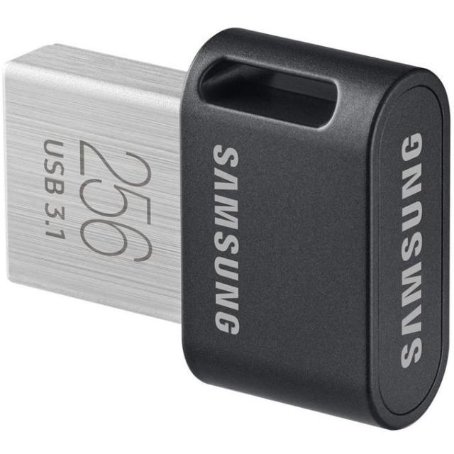 USB памет Samsung FIT Plus, 256GB, USB-A, Черна