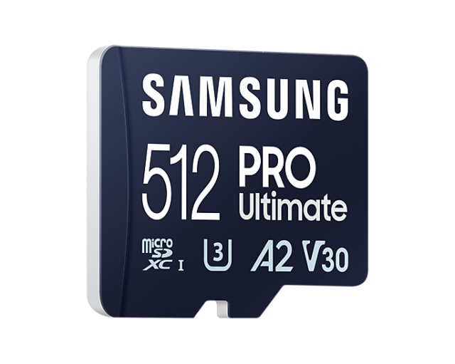 Карта памет Samsung PRO Ultimate, microSDXC, UHS-I, 512GB, Адаптер