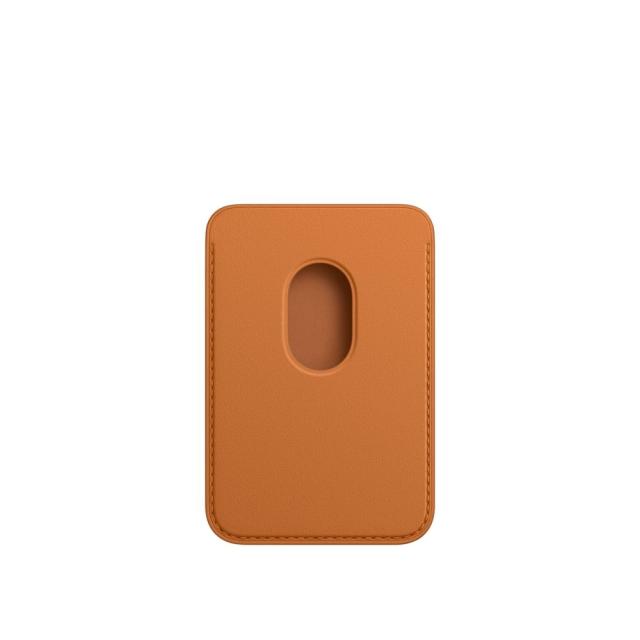 Калъф Apple iPhone Leather Wallet with MagSafe - Golden Brown