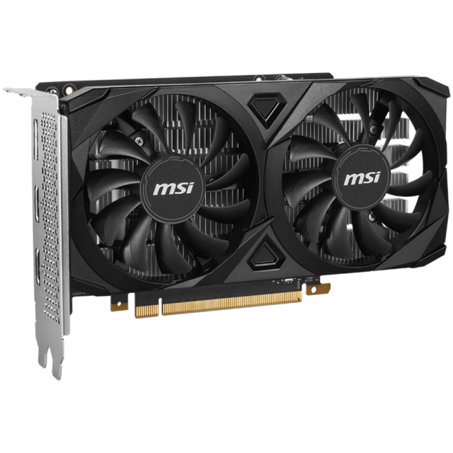 Видео карта MSI GeForce RTX 3050 VENTUS 2X 6G OC, 6GB GDDR6, 96-bit, 2x HDMI, DP