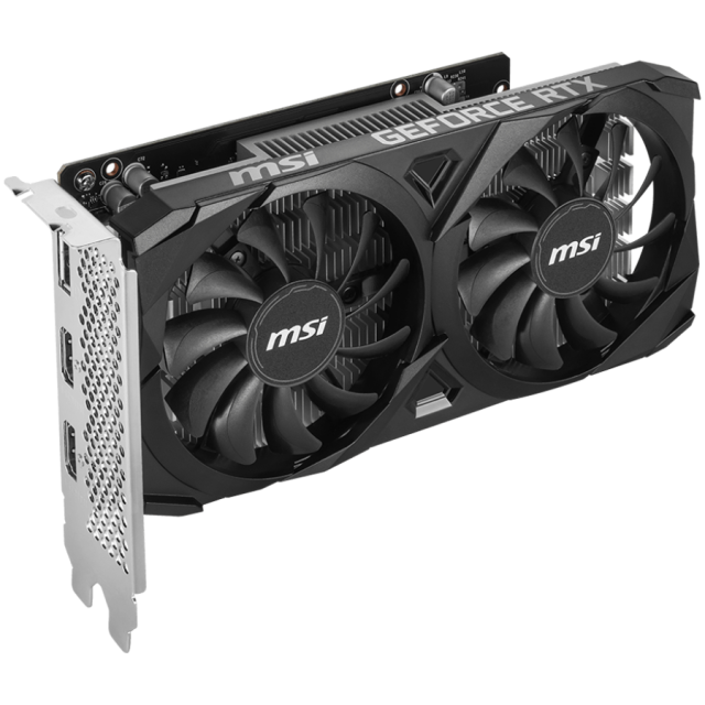 Видео карта MSI GeForce RTX 3050 VENTUS 2X 6G OC, 6GB GDDR6, 96-bit, 2x HDMI, DP