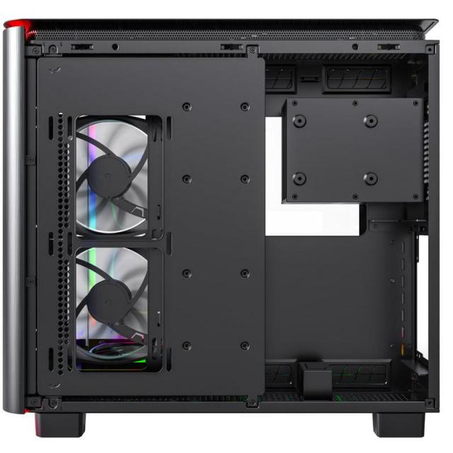 Кутия MONTECH KING 95 PRO ARGB, TG, Mid-Tower, 1x Type-C, 2x USB3.0, 1x Mic/Audio, ATX, Micro-ATX, Mini-ITX, Черен