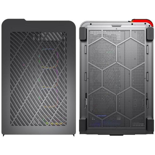 Кутия MONTECH KING 95 PRO ARGB, TG, Mid-Tower, 1x Type-C, 2x USB3.0, 1x Mic/Audio, ATX, Micro-ATX, Mini-ITX, Черен