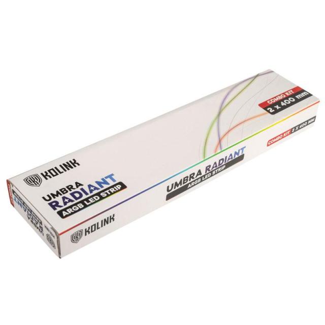 Лента Kolink Umbra Radiant Combo Kit (2x400mm) ARGB, 3PIN