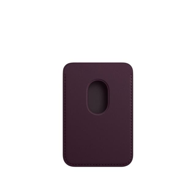 Калъф Apple iPhone Leather Wallet with MagSafe - Dark Cherry