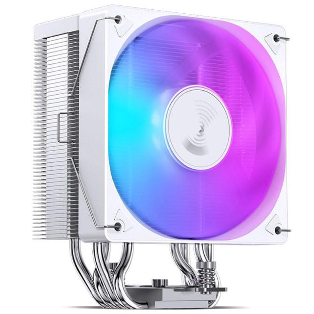 Охладител за процесор Jonsbo CR-1000 EVO, RGB, White, INTEL: LGA 1700/1200/115X / AMD: AM4/AM5