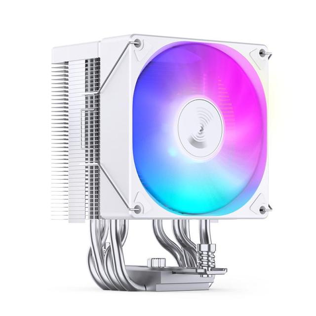 Охладител за процесор Jonsbo CR-1400 EVO White RGB, Intel LGA 1700, 1200, 115x, AMD AM4, AM5