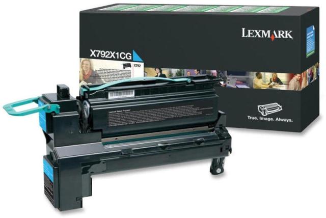 Консуматив Lexmark X792 Cyan Extra High Yield Return Programme Print Cartridge (20K)