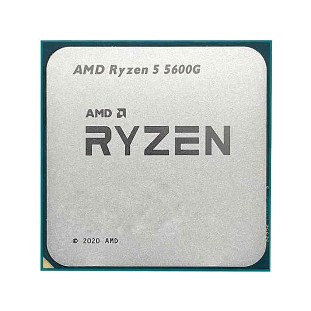 Процесор AMD Ryzen 5 5600G, 3.9GHz (Up to 4.4GHz), 65W, AM4, TRAY, без охлаждане