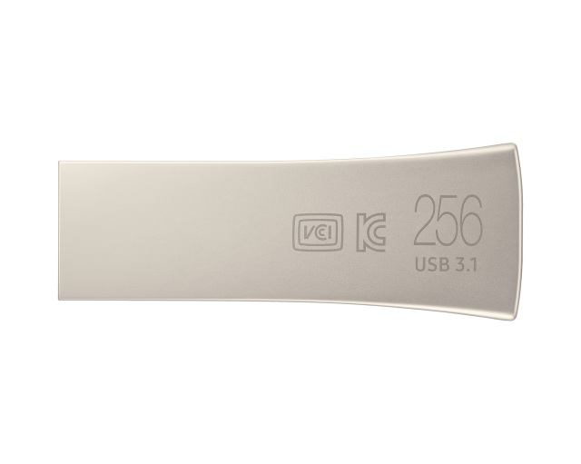 USB памет Samsung BAR Plus, 256GB, USB-A, Сребриста