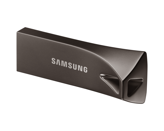 USB памет Samsung BAR Plus, 128GB, USB-A, Titanium Gray