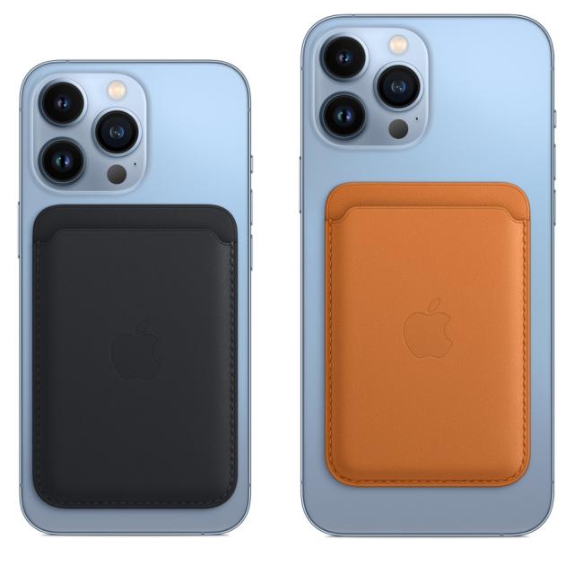 Калъф Apple iPhone Leather Wallet with MagSafe - Wisteria