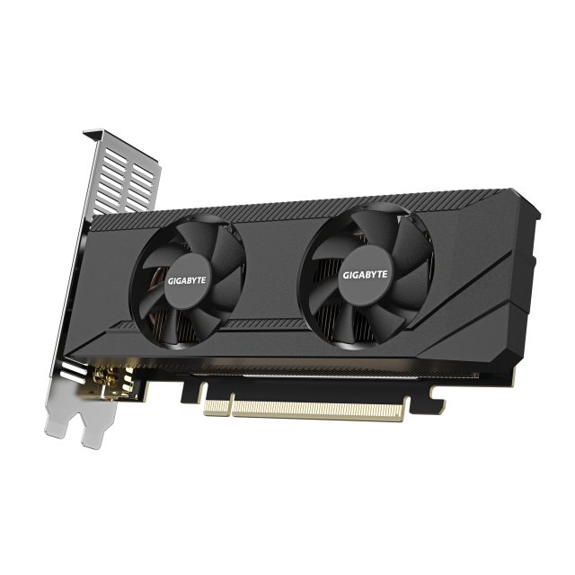 Видео карта GIGABYTE GeForce RTX 3050 OC Low Profile 6GB GDDR6, 96-bit, 2x HDMI, 2x DP