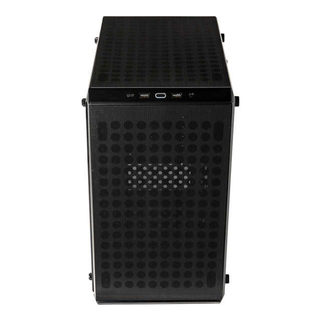 Кутия Cooler Master Q300L V2, Mini Tower, 2x USB 3.2 Gen 1 Type-A, 1x USB 3.2 Gen 2x2 Type C, 1x 3.5mm Audio Jack, mATX, Mini ITX